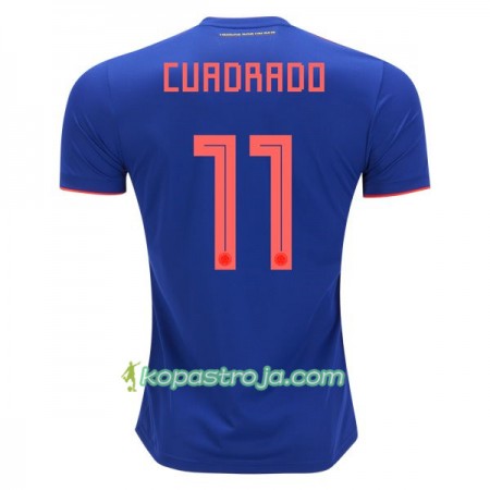 Billiga Fotbollströjor Colombia Cuadrado 11 VM 2018 Borta tröja